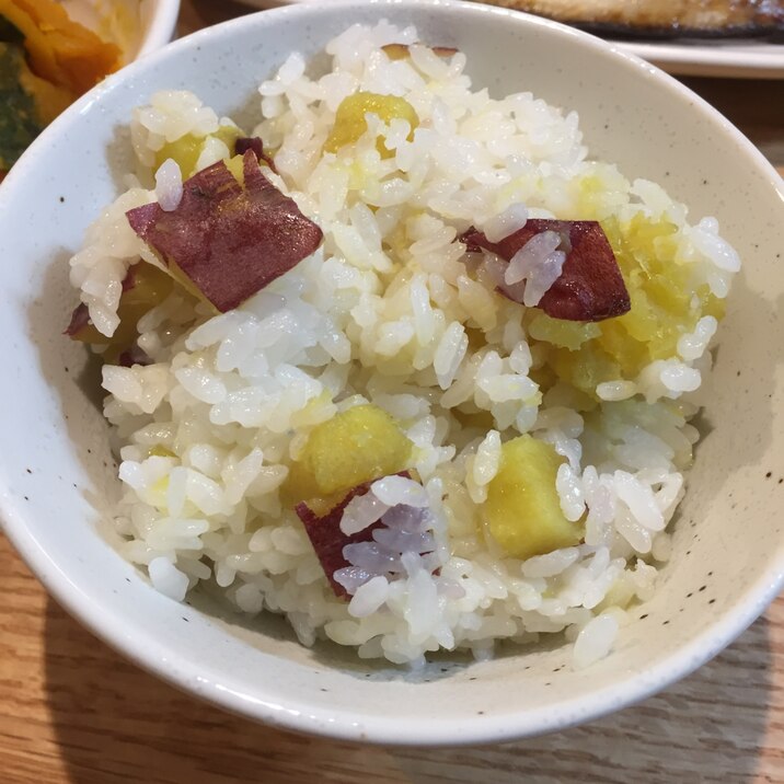 簡単 さつまいもご飯 2合